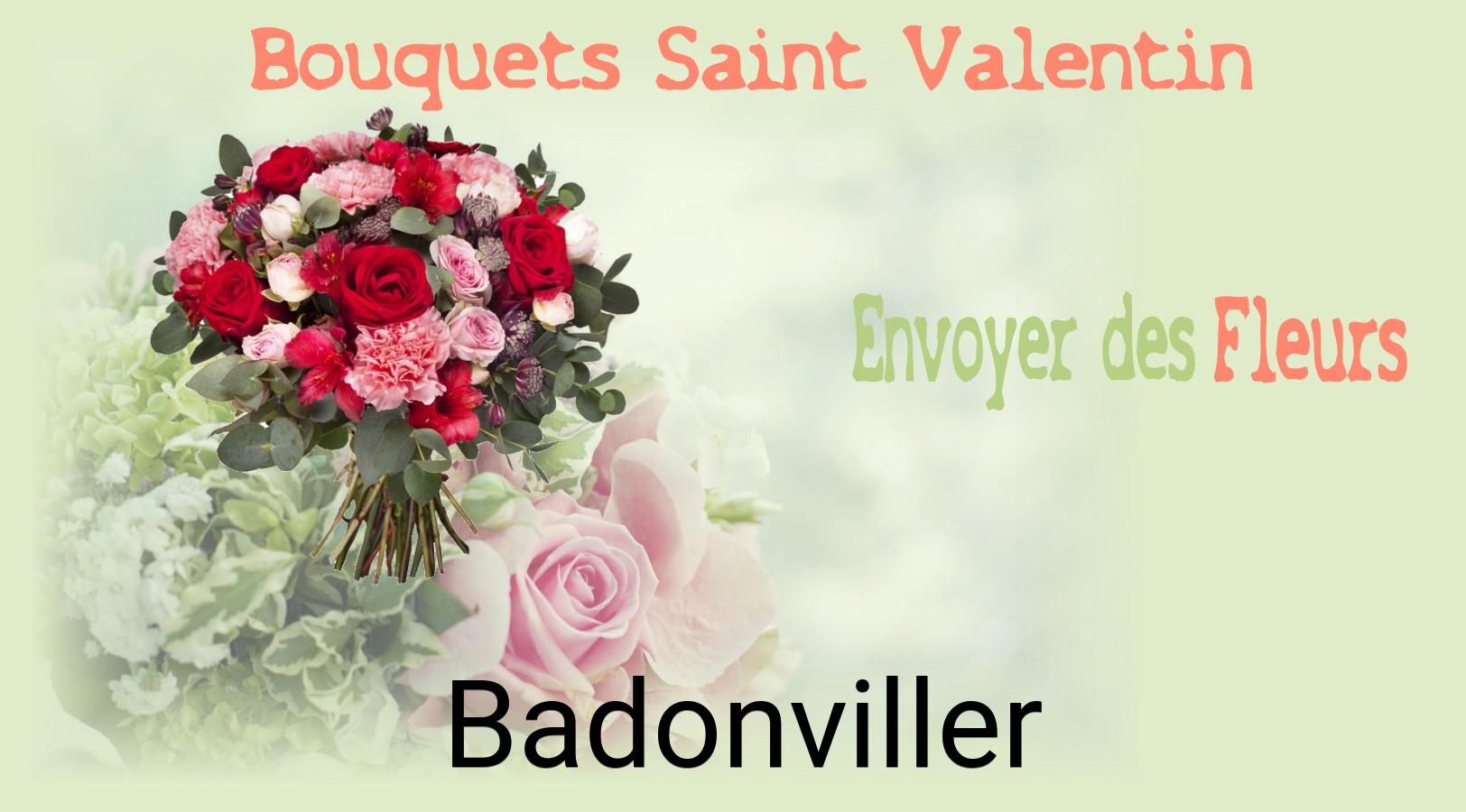 Roses de Saint-Valentin livrées à Badonviller